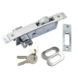 Aluminum Door Lock with Brass Keys Cylinder Lock for Door Window Hardware