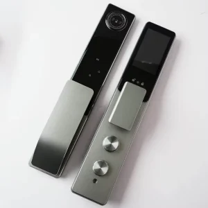 Aluminum Fingerprint Biometric Electronic Digital Smart Front Door Lock