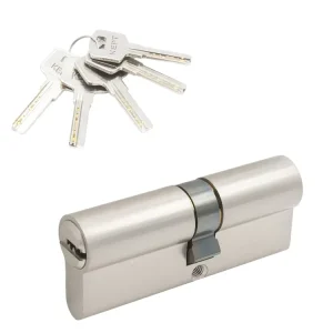 Brass Euro Profile Key Security Mortise Door Lock Cylinder