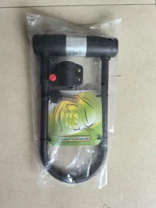 Anti-Theft Anti-Pry Bicycle U-Shaped Lock with Thickened Alloy Steel Cable and Lock Body