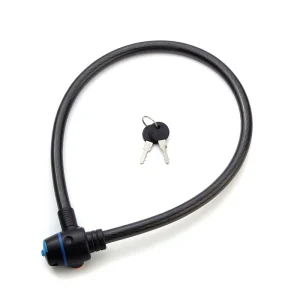 Anti-Theft Bicycle Cable Lock with Keys for Motorcycle