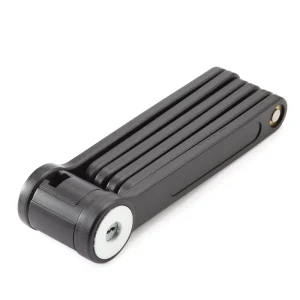 Anti-Theft Heavy-Duty Folding Bike Chain Lock with Key for Motorbike, Bicycle, Gate, and Door