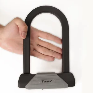 Anti Theft Security Large Motorcycle Scooter Bike Bicycle Steel Iron U Lock