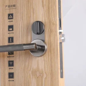 Anti-Theft Smart Hotel Door Lock Stainless Steel 304 RFID Card Reader IP Network Induction Access Control Device