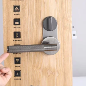 Anti-Theft Smart Hotel Door Lock Stainless Steel RFID Card Reader IP Induction Access Control Device