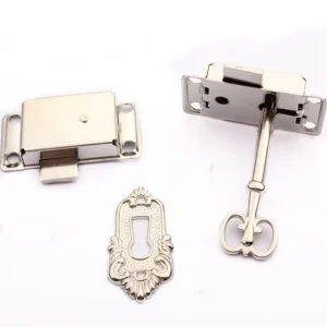 Antique Iron Cabinet Locks for Dressing Cabinets Classical Furniture Hardware for Jewelry Cabinets