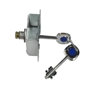 Antique-Style Mechanical Key and Password Door Lock with Zinc-Plated Finish
