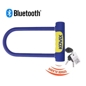 App-Unlock Smart Bicycle and Motorcycle U Lock with 120dB Alarm