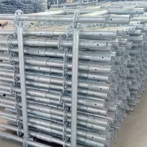 Australian Standard Industrial Aluminum Alloy Ringlock Scaffolding Hot Dipped Galvanized Finish High Strength Modern for Hotel