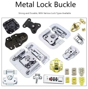 Aviation Flight Case Accessories Middle Padlock Butterfly Lock Tool Edge Pressing Belt Spring Cabinet Lock