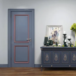 B1097 Contemporary STC Over 45dB Soundproof Solid Wood Door for Apartment Bedroom Hotel Recording Studio Acoustic Use