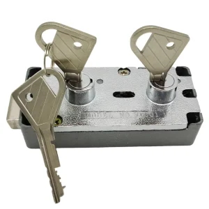 B231 Right Hand Safe Deposit Lock with SY3 G Key Made From Durable Zinc Alloy