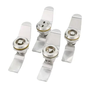 BAILEJI IP65 Stainless Steel Waterproof Cabinet Lock Cylinders for Outdoor Electrical Boxes & Dustbins