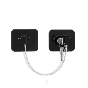 Baby Safety Refrigerator and Cabinet Lock with Key or Code