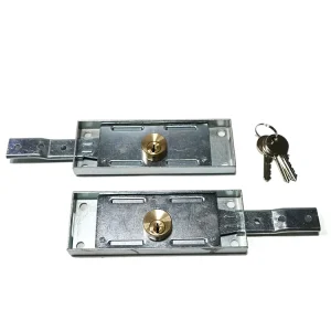 BaoJia Rolling Gate Accessories Metal Form Roller Shutter Door Lock