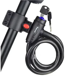Best selling Bicycle Lock Bold Steel Cable Lock Mountain Bike Anti theft Chain Lock Riding Equipment Accessories