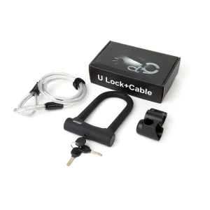 Best selling Bike Lock Mountain Bike Key Lock Bicycle Security Key Security for Moter Bicycle Accessories U Bike Lock