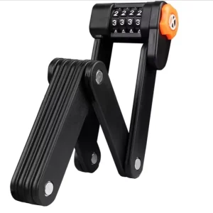 Bicycle Accessories Alloy Steel Folding Lock MTB Road Bike Lock Anti theft Password Safe Bicycle Lock