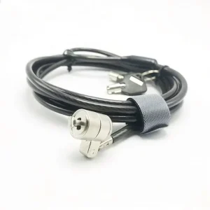 Bicycle Cable Security Lock for PC and Laptop with Wedge Security Slot