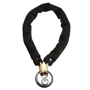 Bicycle Chain Lock with Key Cut-Resistant for E-Bike and MTB