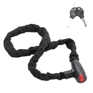 Bike Lock Security Heavy Duty Bicycle Chain Lock Bike Safety Anti Theft Motorcycle Bike Chain Locks With Keys