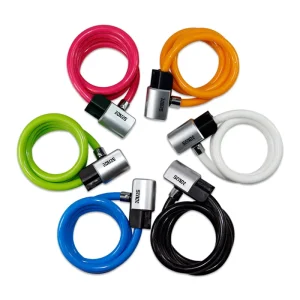 Bike Lock with Bracket Key Cable for Bicycle and Electric Scooter