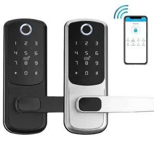 Biometric Fingerprint Keyless Electronic Password Cloud TTLock Tuya WiFi Digital Fingerprint Smart Lock Door for Apartment