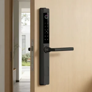 Bluelock Smart Door Lock Aluminum Cloud Dust proof Waterproof Fingerprint Password Card Key Unlock Home Outdoor Use Security