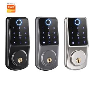 Bluetooth Keyless Smart Deadbolt Lock with Fingerprint and App Control
