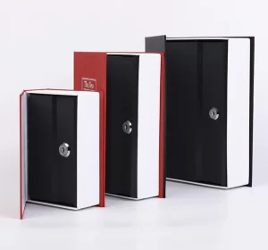 Book shaped Safe Box Key Lock English Dictionary Storage Book Safe Large Size