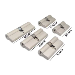 Brass Barrel Keyed Cylinder Cabinet Door Lock Copper Cylinder