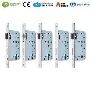 CE EN12209 Fire Rated Door Handle Lock Security Door Locks Customized Size Stainless Steel Security Mortise Door Locks
