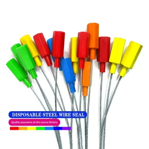 Cable Seal Manufacturer Pull Tight Tamper Proof Fuel tank Plastic Security Cable Seal Lock for Container Truck Shipping