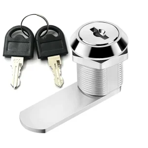 Cam Lock 16-40mm Cabinet Door Barrel Lock for Drawer Filing Cabinet Mailbox Furniture Locker Cupboard with 2 Keys