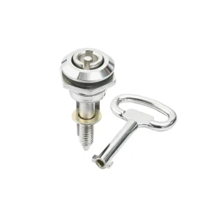 Cam Lock Zinc Alloy Smart Lock Hidden Cabinet Door Lock Silver Mini Type