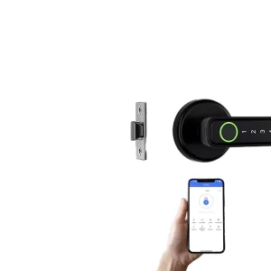 Camakt Tuya Digital Home Fingerprint Password NFC Card Smart Lock for Wood Steel Door