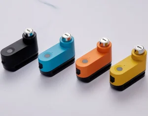 防水指纹报警盘锁 Candados Con Alarma Para Motos