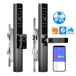 Cerraduras Inteligentes Impermeable Smart Door Lock Waterproof for Aluminium Door
