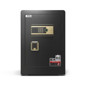 Chenguang Full Steel Fireproof Safe Deposit Box with Key Lock Electronic Digital Lock for Home Safety Valuables Jewelry Storage