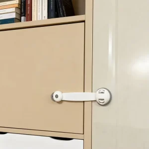 Child Safety Cabinet Lock Anti-Pinch Furniture Drawer Safety Lock for Kids