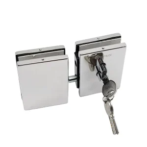 China Glass Accessories Round Dead Bolt Center Lock