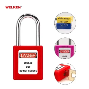 China Supplier Industrial LOTO Padlock Fast Delivery Safety Lock Engraving for Sale in Europe