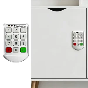 Combination Drawer Smart Plastic Button Battery Cabinet Door Code Number Electronic Digital Keypad Password Furniture Lock