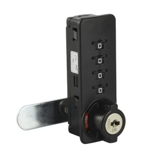 Combination Lock with Master Key and Fingerprint Lock for Cupboard and Cabinet