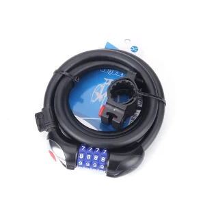 Combination Wire Cable Lock for Bicycles and Motorcycles