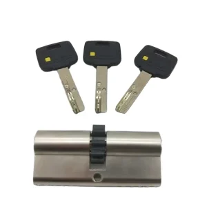 Commercial ANSI Grade 1/2/3 Double-Opening Door Handle Lever Mortise Lock Cylinder 85 mm for Hotels