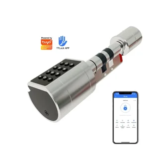 Competitive Price Smart Door Lock Cylinder Euro Economical Electric Digital Rfid Card Lock Cylinders