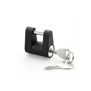 Connector RV Truck Accessories Truck Trailer 1/4 Inch Small Zinc Alloy Anti Theft Trailer Lock with Key