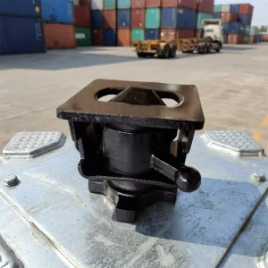 Container Corner Casting Twist Lock Durable Marine Shipping Twist Lock