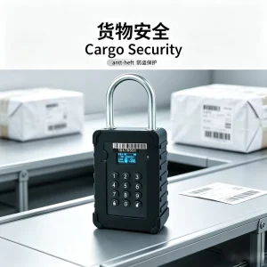 Container Password Security E Lock Reliable Real-Time GPS Track Anti-Break Lock for Long Distance Cargo Transit